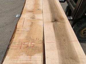 wide lumber, thick lumber, wooden tops, tabletops, maple