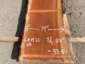 cherry live edge slab