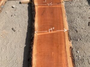 cherry live edge slab