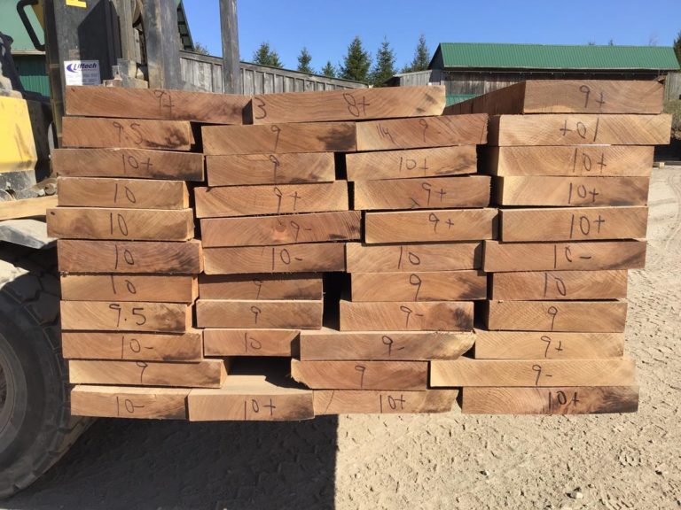 Walnut Grade Lumber FAS Irion Lumber Company