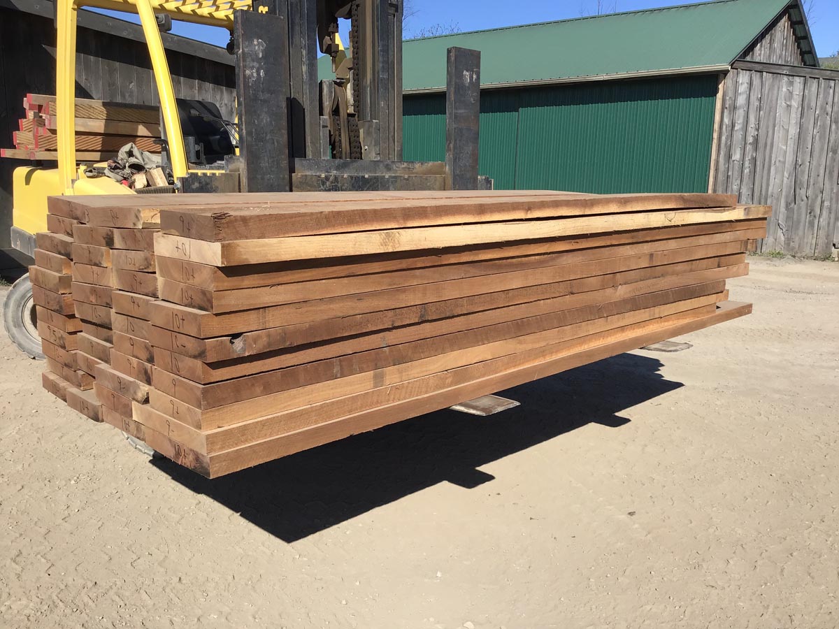 10 Board Feet Kiln Dried 8/4 FAS Walnut Lumber (S4S) - Green Valley Wood Products