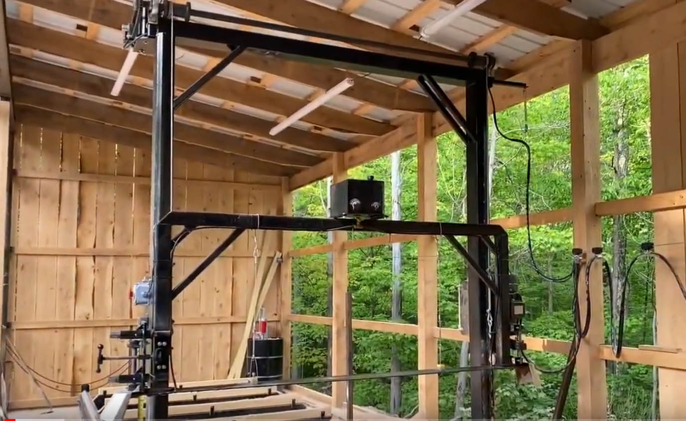 Custom Built Electric Chainsaw Slab Mill