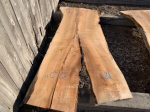 figured maple slab, wooden tops, premium lumber