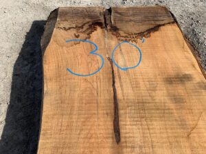 live edge ambrosia maple, hardwood tops, wooden tops