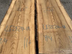 live edge ash slab, hardwood tops, wooden tops