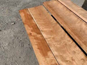 curly cherry lumber, premium lumber, high quality hardwood