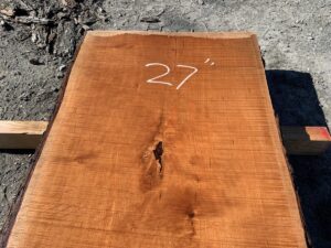 live edge cherry, cherry slab, cherry tabletop, premium lumber