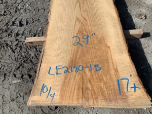 live edge ash slab, wooden tops, rustic tops, premium lumber