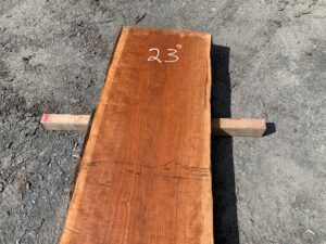 live edge cherry slab, premium lumber, high quality lumber