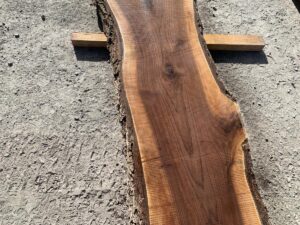 live edge walnut slab, unsteamed walnut, rustic lumber