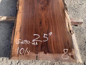 live edge walnut slab, wooden tops, hardwood lumber, unsteamed walnut