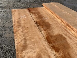 curly cherry lumber, premium lumber, high quality lumber