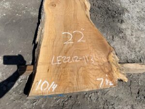 live edge ash slab, wooden tops, hardwood lumber