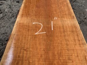 live edge cherry slab, premium lumber, high quality lumber