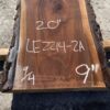 live edge walnut slab, premium lumber, unsteamed walnut