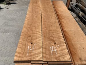 live edge curly cherry lumber, premium lumber, hardwood lumber