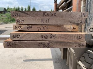 walnut lumber, unsteamed walnut, hardwood lumber