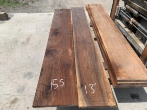 walnut lumber, unsteamed walnut, hardwood lumber