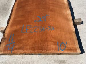 live edge cherry slab, hardwood lumber, rustic lumber