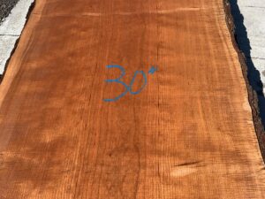 live edge cherry slab, hardwood lumber, rustic lumber