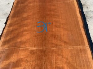 live edge cherry slab, hardwood lumber, rustic lumber