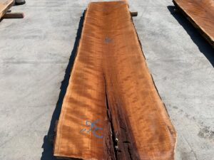live edge cherry slab, hardwood lumber, rustic lumber