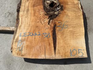 live edge maple slab, rustic maple, hardwood lumber, premium lumber