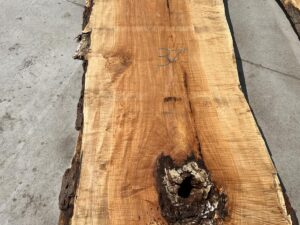 live edge maple slab, rustic maple, hardwood lumber, premium lumber