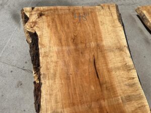 live edge maple slab, rustic maple, hardwood lumber, premium lumber