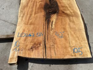 live edge maple slab, rustic maple, hardwood lumber, premium lumber
