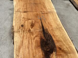 live edge maple slab, rustic maple, hardwood lumber, premium lumber