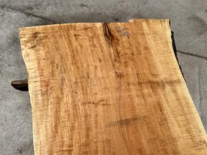 live edge maple slab, rustic maple, hardwood lumber, premium lumber