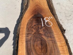 live edge walnut slab, premium lumber, unsteamed walnut