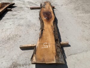 live edge walnut slab, premium lumber, unsteamed walnut