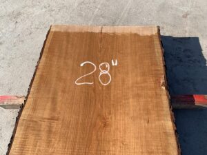 live edge cherry slab, premium lumber, hardwood lumber