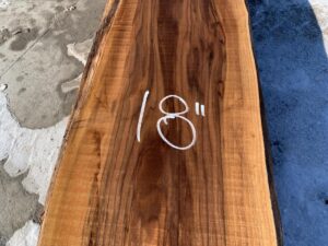live edge walnut slab, premium walnut, unsteamed walnut, long walnut slab