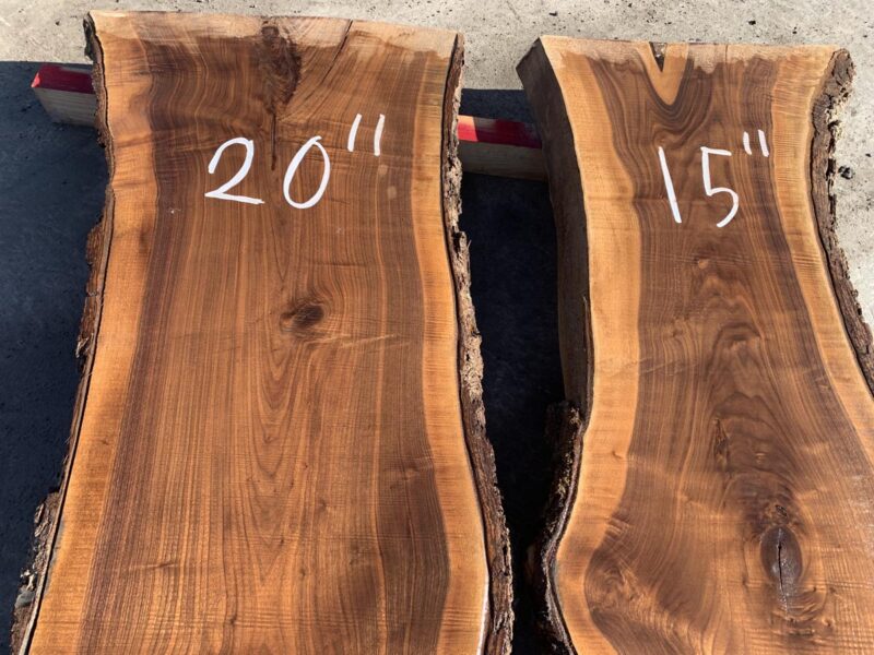 Live Edge Walnut LE2314 10/4 10' Irion Lumber Company