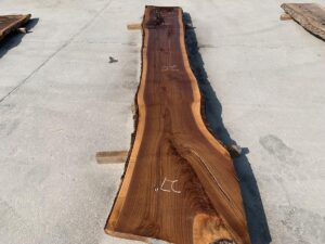 live edge walnut slab, rustic walnut slab, premium lumber