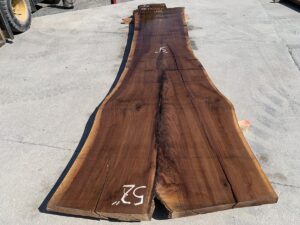 live edge walnut, hardwood lumber, unsteamed walnut