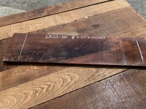 walnut crotch, drawer panel, door panel
