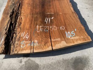 live edge white oak slab, wide white oak, wooden tabletops