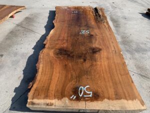 live edge white oak slab, wide white oak, wooden tabletops