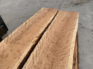 live edge curly cherry lumber, hardwood lumber, premium lumber