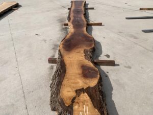 live edge walnut slab, hardwood countertop, unsteamed walnut
