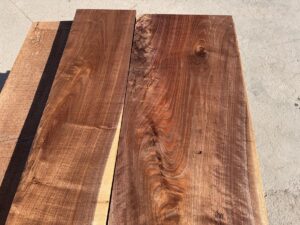 walnut lumber, unsteamed walnut, hardwood lumber