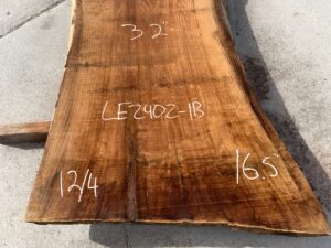 live edge red oak slab, hardwood bar top, rustic slab
