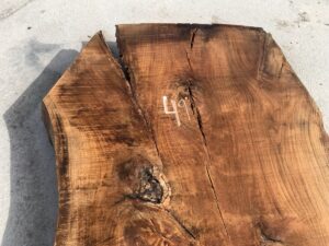 live edge red oak slab, hardwood bar top, rustic slab