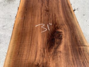 live edge walnut slab, unsteamed walnut, walnut tabletops