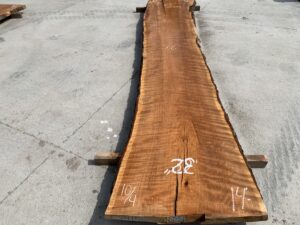 live edge curly cherry slab, premium curly cherry slab, hardwood bar top