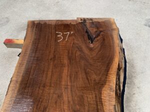 live edge walnut slab, unsteamed walnut, hardwood tabletops